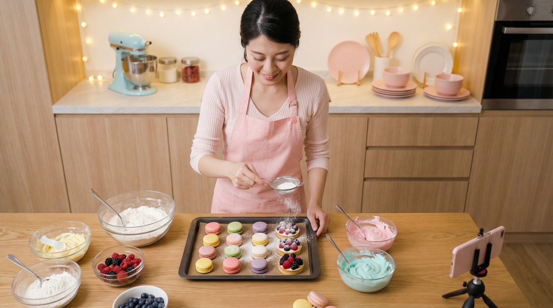 国产自拍美食传媒教程